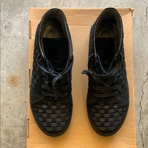 Marc Jacobs black suede sneakers sz 10 11us